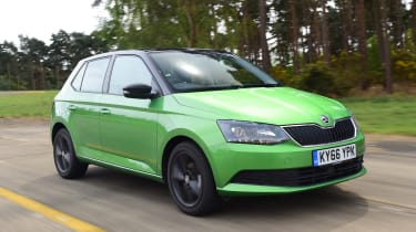 Skoda Fabia Mk3 tracking